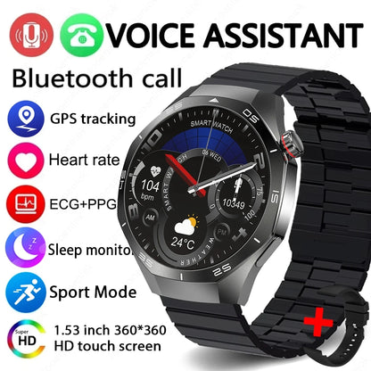 2025 Brand New Watch 5 Smartwatch Real AMOLED HD Screen 360*360 Heart Rate Bluetooth Call Waterproof Men Smart Watch Android IOS