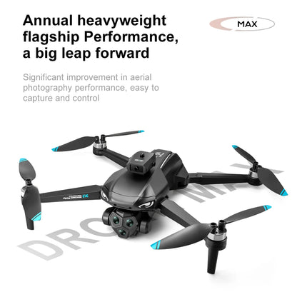 2025 New M22 M33 MAX Drone 5KM 8K Professional HD Camera Aerial Photography 360° Obstacle Avoidance Brushless FPV Quadcopter Toy
