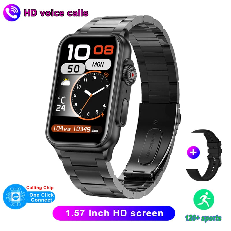 For HUAWEI XIAOMI Smart Watch Waterproof Sport Bracelet GPS Fitness Tracker 1.57 Inch Bluetooth Call Smartwatch For Men Women