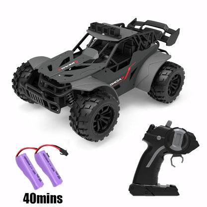 Rc Cars with Light 20KM/H 2.4G High-Speed Racing Remote Control Car Vehicle Truck Off-Road Climbing Car On a Sign Toys for Kids