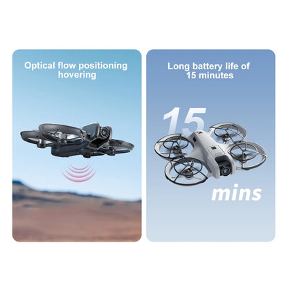 V666 Drone 4k HD Camera ESC 180° Aerial Aircraft Brushless RC Quadcopter Air Pressure Fixed Height Remote Control Airplane Gift