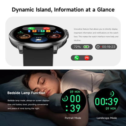 Fashion Women Bluetooth Call Smart Watch DIY Dial Health Monitoring Full Screen Touch Smartwatches 2025 New Android IOS