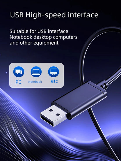 Goldpo G20 Gaming Headphones For PC/PS4/PS5 7.1 Surround RGB Gaming Headset Gamer USB Wired Headphones with Noise Cancelling Mic