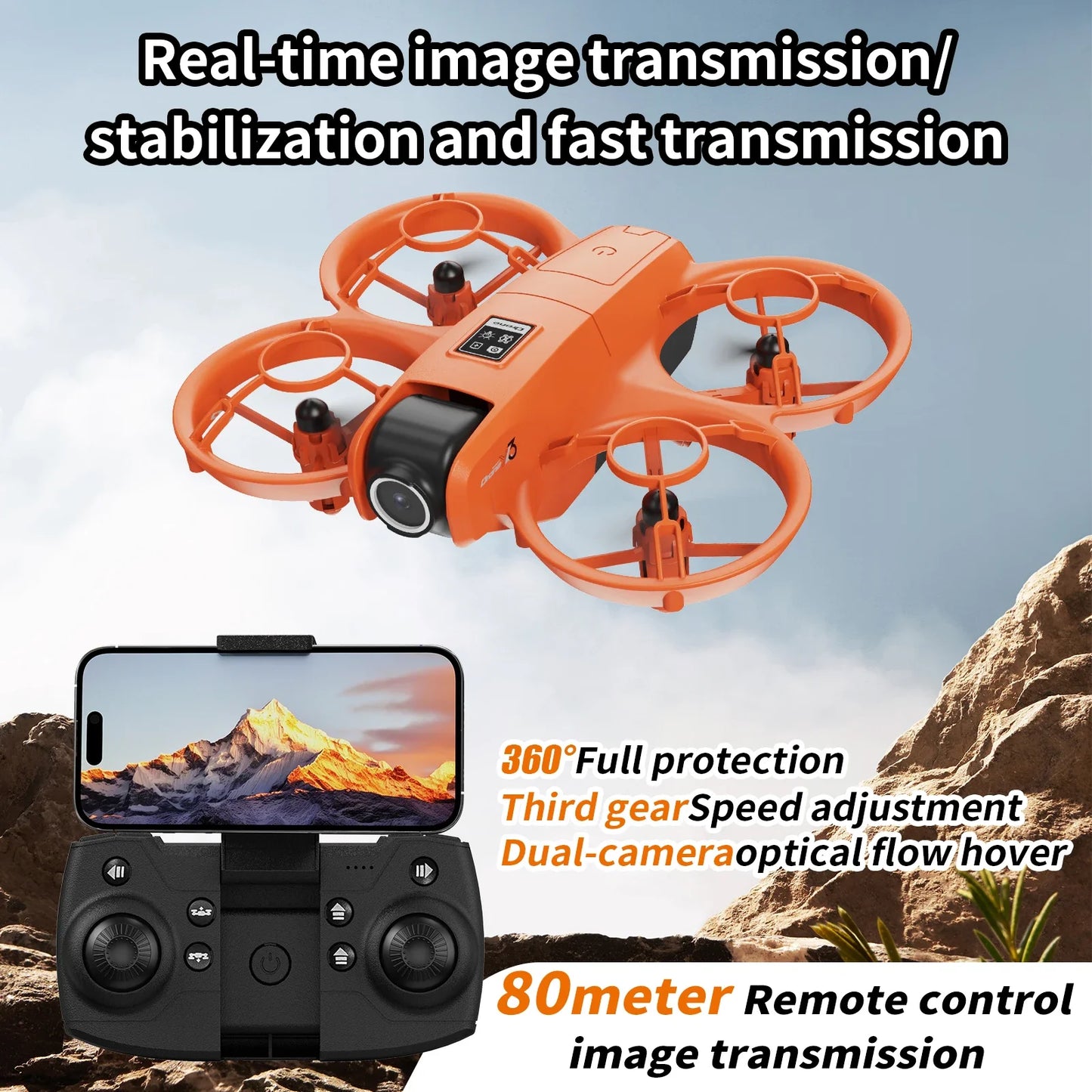 Xiaomi Dual Camera Drone YL3 Aerial Photography Aircraft 5G WIFI Brushless Motor Remote Control Optical Flow Hover Aircraft Gift