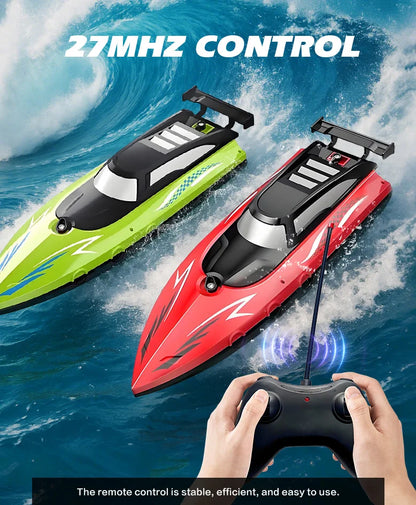 High Speed Remote Control Boat | Dual Motor Waterproof - Boy Toys