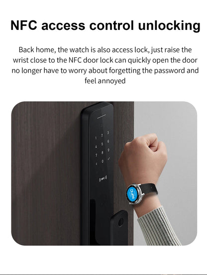 LIGE 2 in 1 Smartwatch Men 400mAh Battery Bluetooth Call With TWS Headset NFC Music Control 100+ Sport Mode Waterproof Watch Man