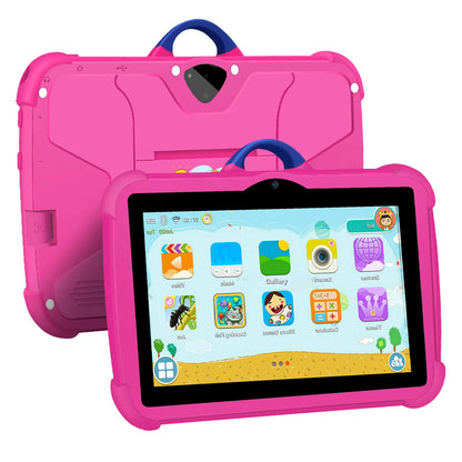 NEW 7 Inch Tablet Android 13 Children Tablet PC for Learning 4GB RAM 64GB ROM Quad Core 4000mAh Wifi 5 1024x800 IPS Kids Tablets