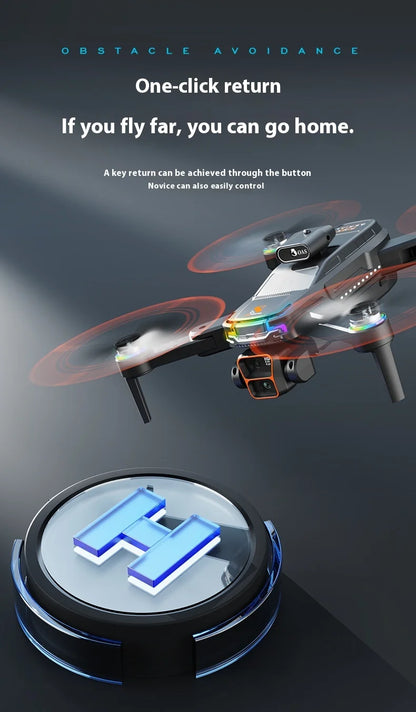 Xiaomi Mijia JS39 Drone 8K HD with Obstacle Avoidance&Optical Flow,Brushless Motor Foldable RC Quadcopter for Aerial Photography