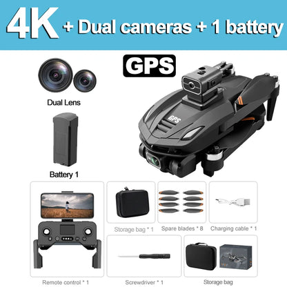 Xiaomi Mijia New V168 Drone Professinal Three Camera Wide Angle Optical GPS Localization Four-way Obstacle Avoidance Quadcopter