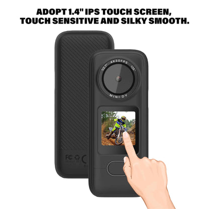 4K Action Camera HD Touch Screen Outdoor Anti Shake Sports DV Handheld Video Recorder Vlog Action Cam Pocket Body Camera