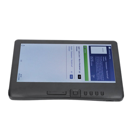 E Reader 7in Color  LCD 16:9 Screen HD 800x480 380MHz Black Protective Case Portable E Reader for EPUB PDF TXT E Reader