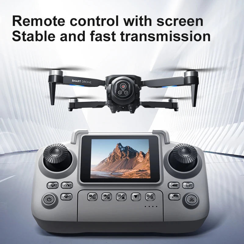 2025 New D18 Drone Professional 8K Camera 5G WiFi FPV UAV Screen Remote Control Brushless Obstacle Avoidance Quadcopter Toy
