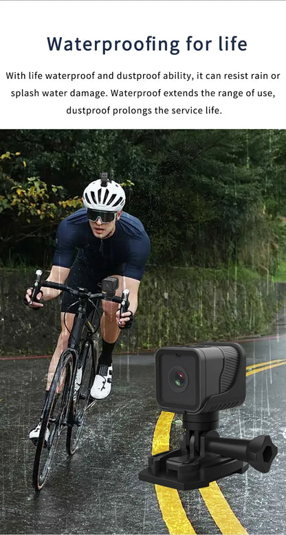 Mini Sport DV Action Camera HD 1080P Bike Motorcycle Helmet Camera Outdoor Video DVR Audio Recorder Dash Cam for Car Bicycle