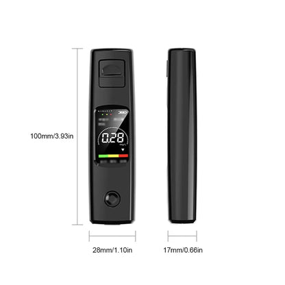 Xiaomi Alcohol Detector Portable Professional High Sensitivity Type-c Charging Breathalyzer Drunk Driving Car Electronic Tool