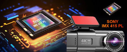 Dash Cam Cars 4K Front and Rear Camera Car Dvr WIFI GPS Car Camera for Vehicle Video Recorder Rear View Camera Parking Monitor