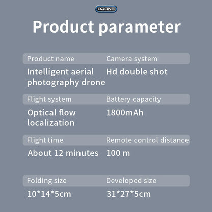 K10 MAX Drone Carbon Fibre Professional 8K HD Three Camera Obstacle Avoid Aerial Photography Optical Flow Brushless Quadrotor
