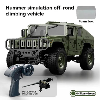 JJRC C8835 RC Car Simulation 4x4 All-terrain 2.4G Remote Control Car Off-road Climbing Electric Truck with LED Light RC Toy Gift