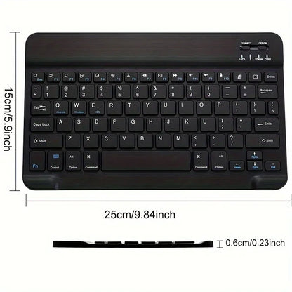 Keyboard For Tablet Android iOS Windows Wireless Keyboard and Mouse Bluetooth-compatible Rainbow Backlit Mouse For iPad Phone