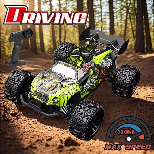 New Children's Remote Control Car Four-Wheeled RC Off-Road Climbing Stunt Two-Wheel Drive 20KM/H High Speed Racing Car Toy Gifts