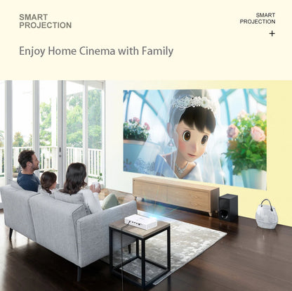 Smartldea V6 3D 4K Projector Android Wifi Daytime Proyector native 1280*800 Auto Focus Full HD 1080p portable smart game Beamer