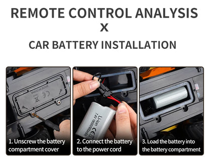  JJRC Q137 8x8 2.4G Remote Control Car 8wd Off-road Amphibious Stunt Vehicle 8-Wheel Speed Racing Truck Waterproof Crawler Toys