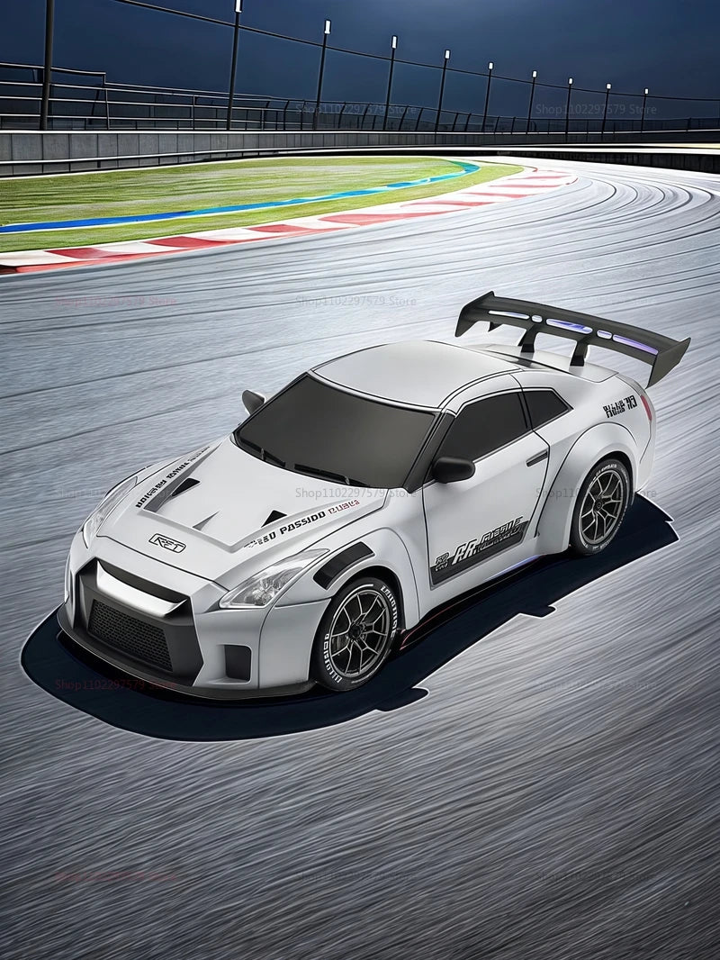 RC Cars 1:24 Remote Control Car 20KM/H 4WD High Speed RC Drift Car with LED Lights Extra Drifting Tires Vehicles for Adults Kids