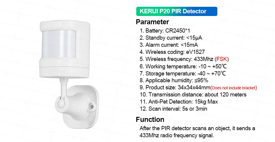 KERUI G70 4G Alarm Security System 7-inch Large IPS Touch Screen Home Alarm for House Security Protection Alexa Tuya Smart APP