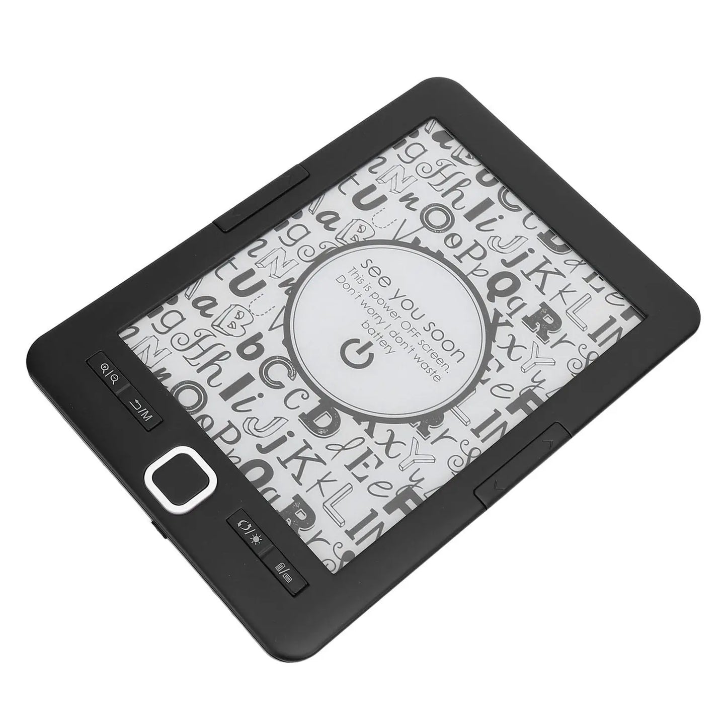 Electric Book Reader Portable Text Highlighting Ink Screen Book Reader Reduce Eye Strain with 8G Storage for Home for Commuting