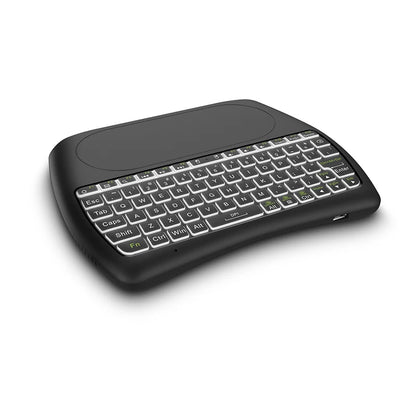 Mini Keyboard with Touch Pad 79 Keys 2.4G Wireless Colorful Backlight Rechargeable Keyboard Computer PC Laptop Portable Keyboard