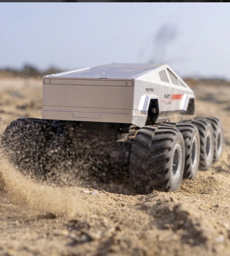 JHD For JJRC Q218 2.4g Amphibious Rc Remote Control Car Eight Wheel Stunt Car Amphibious All Terrain Four-Wheel Drive Climbing