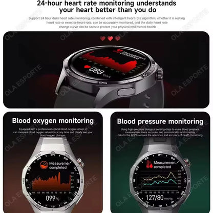 Men Women SmartWatch 2025 New 1.51 HD Screen 450Mah Fitness Track Heart Rate Sleep Gps Tracker Smart Watch Sport IP68 Waterproof