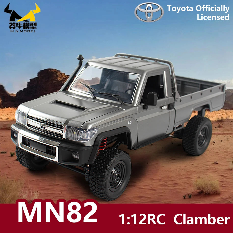 MN MODEL 1/12 4WD Remote Control Diving Off-road Car Climbing Truck All Terrain Vehicle Rock Crawler Wading Pickup Toy for Adult