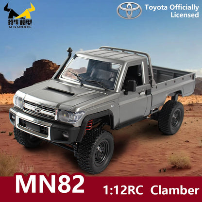 MN MODEL 1/12 4WD Remote Control Diving Off-road Car Climbing Truck All Terrain Vehicle Rock Crawler Wading Pickup Toy for Adult
