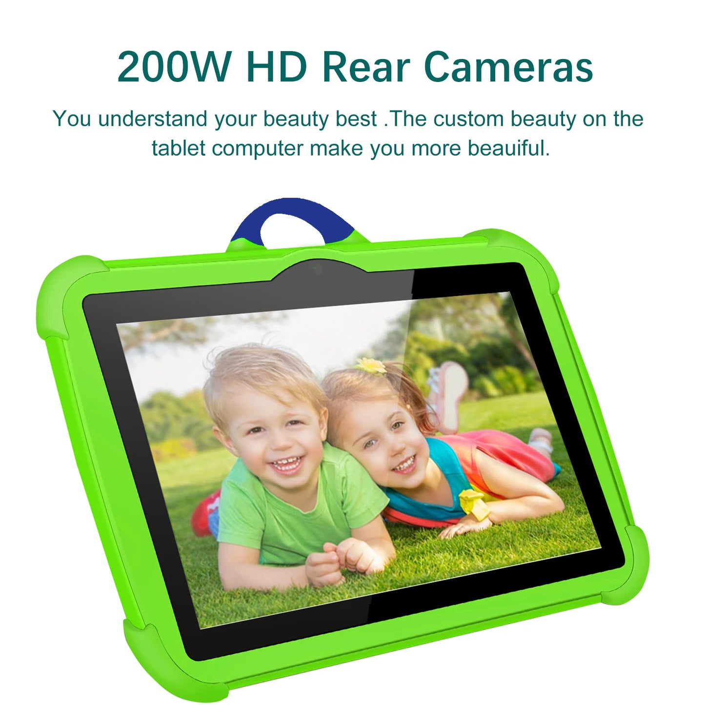 NEW 7 Inch Tablet Android 13 Children Tablet PC for Learning 4GB RAM 64GB ROM Quad Core 4000mAh Wifi 5 1024x800 IPS Kids Tablets