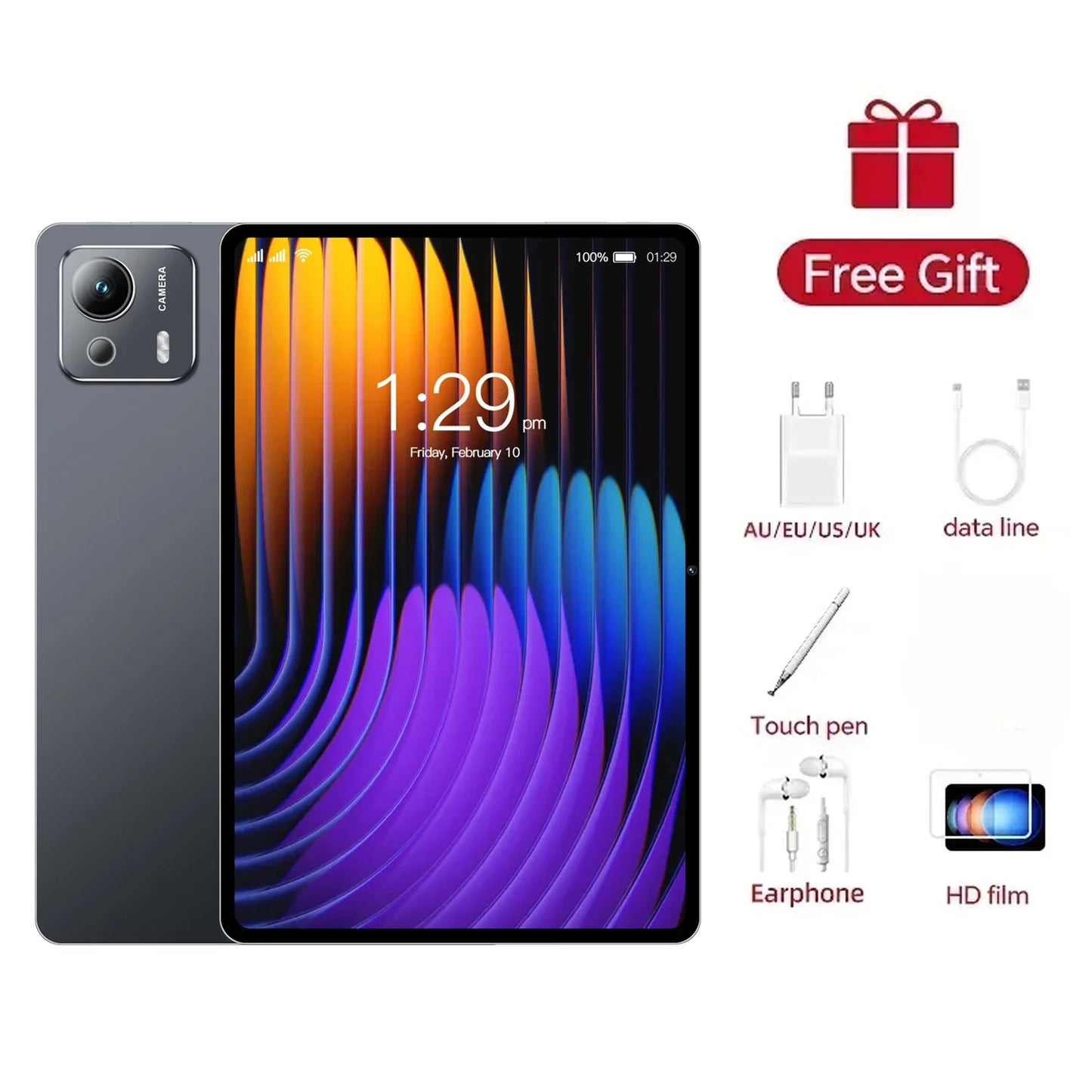 2025 Original Pad 7 Ultra Tablets Snapdragon 8 gen3 22GB+2TB Android 15  Global Version tableta5G Dual SIM 10 Core WiFi WPS 2000