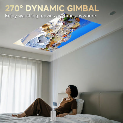 P30pro Portable Multimedia Projector, A Projector Suitable For Travel, With A Small Size And Low Footprint