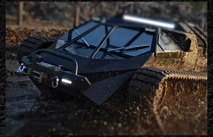 JJRC C8812 / C8812 MAX RC Car Full Scale Tracked Tank Simulation 2.4G Remote Control Car Drift LED Light Off-Road RC Toy As Gift