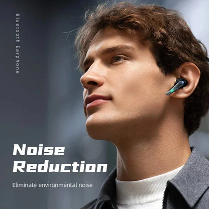 Gaming Earbuds Wireless Bluetooth Earphones With Mic Bass Audio Sound 9D Stereo Music HiFi Headset Game Sport Headphones