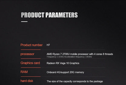 CARBAYTA Performance Laptop Computer 5G Wifi AMD Ryzen 7 4800U Windows10 11 Pro Gaming IPS Laptop