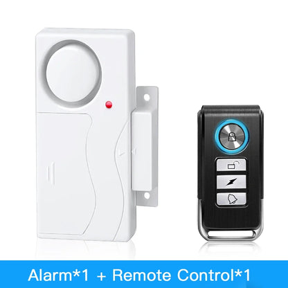Camaroca Door Window Entry Security Wireless Remote Control Burglar Alarm Magnetic Sensor Alert System Security Protection