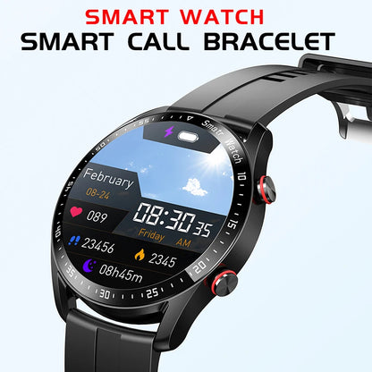 ECG+PPG GPS Smartwatch Men 100+ Sports Mode Health Monitoring 1.53 Inch HD Bluetooth Call Smart Watch For Xiaomi Android IOS