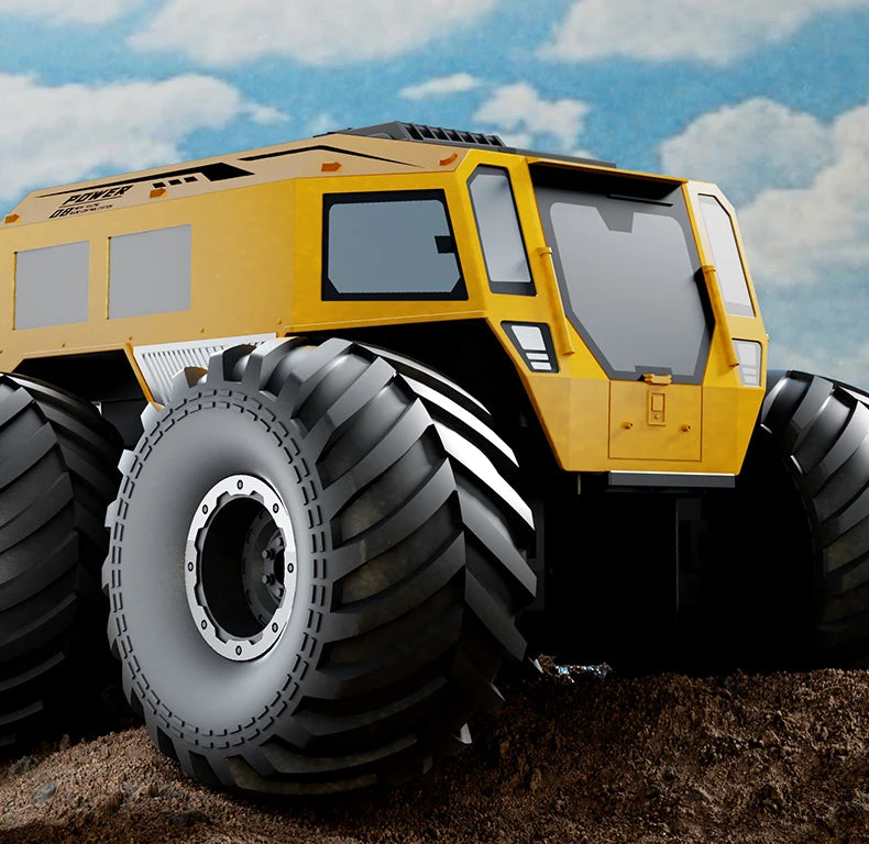 NEW RC Cars 4WD All Terrain Cross Country Car RC Water Land Amphibious 2.4G Toy Drift Racing Remote Control Car Kids Gift