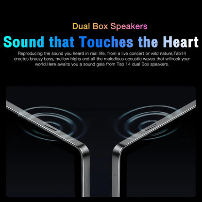 2025 Pad Tab 14 8 inch Android 12 16GB Ram 1TB Rom Dual SIM 10 Core Dimensity 9000 WPS GPS Bluetooth 10000mAh Original Tablet