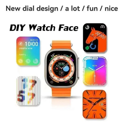 2025 New Smart Watch with Heart Rate Tracker and Sleep Monitor, Dustproof and Waterproof Features for Active Lifestyles