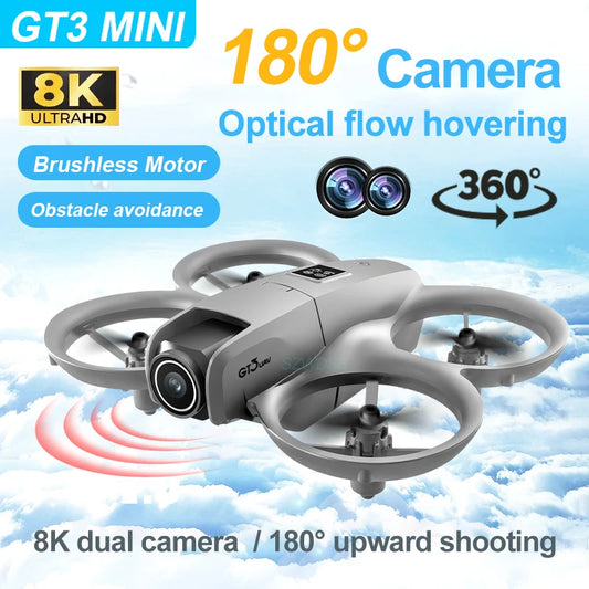 2025 GT3 RC Drone 8K 5G Professional HD Aerial Photography Obstacle Avoidance Remote Control Aircraft Dual Camera Quadcopter Toy