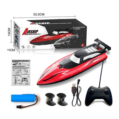 High Speed Remote Control Boat | Dual Motor Waterproof - Boy Toys