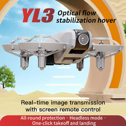 Xiaomi Dual Camera Drone YL3 Aerial Photography Aircraft 5G WIFI Brushless Motor Remote Control Optical Flow Hover Aircraft Gift