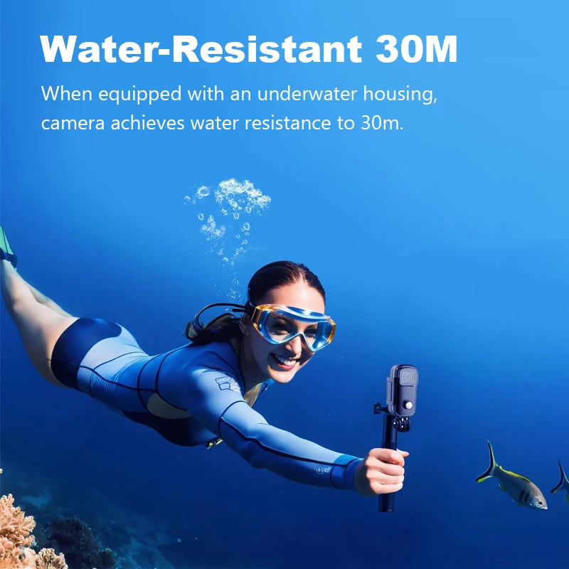 SJCAM C100 / C100Plus Mini Thumb Camera 1080P30FPS / 4K30FPS H.265 12MP 2.4G WiFi 30M Waterproof Case Action Sport DV Camcorder