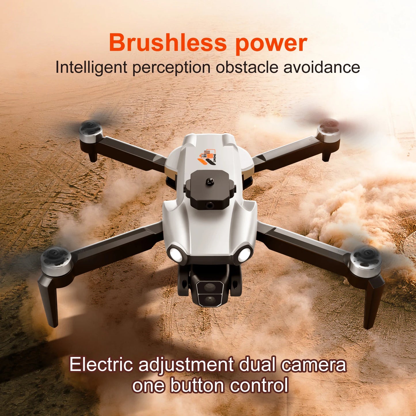 Professional S119 Drone 8K With Dual Camera 5G WIFI Smart Obstacle Avoidance FPV Brushless Motor RC Quadcopter Mini Dron
