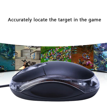 Hot Selling Neutral Wired Mouse 2.4Ghz With USB Cable Ergonomic Ultrathin Mice For PC Laptop Business Computer Office Mouse 1.2m